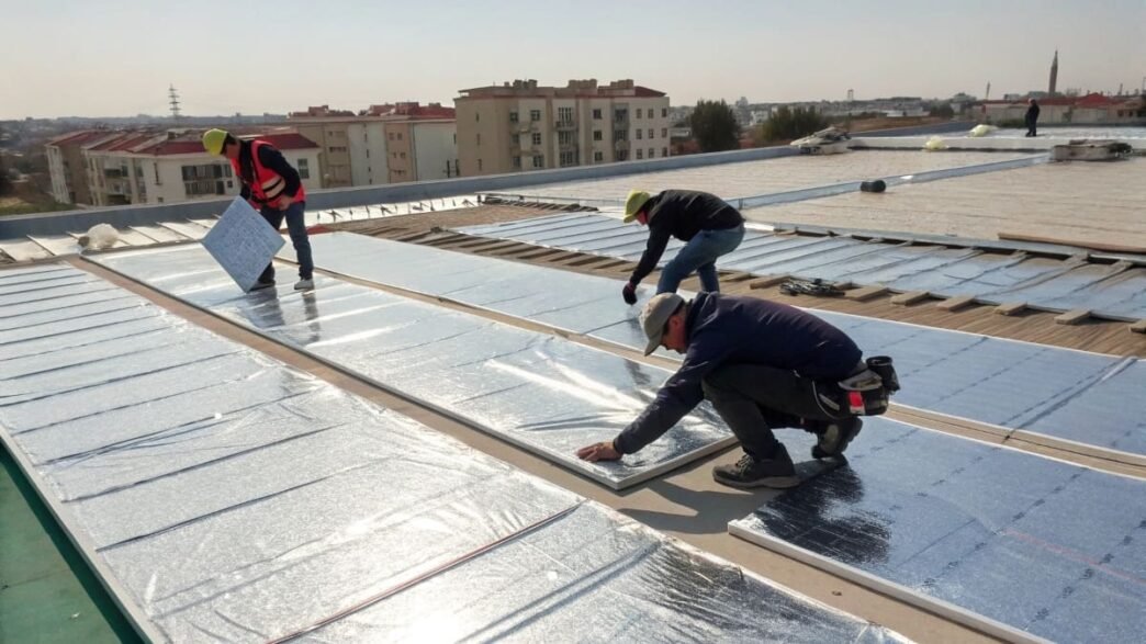 عزل الاسطح من الحرارة